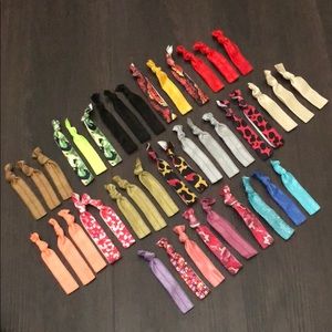 NWOT 40+ Assorted Elastic Hair Ties/Bracelets
